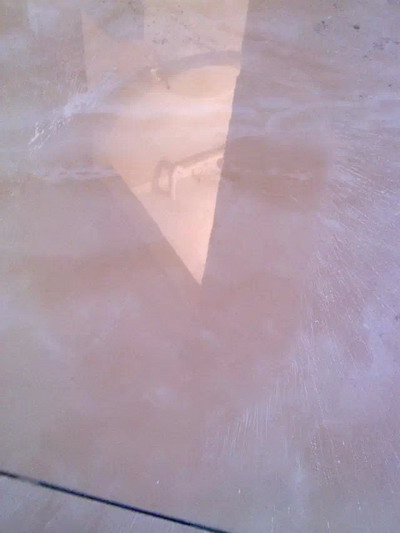 全拋釉磚光澤磨損修復對比